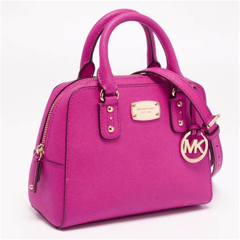 michael kors fuchsia satchel|Best 25+ Deals for Michael Kors Fuschia Handbag .